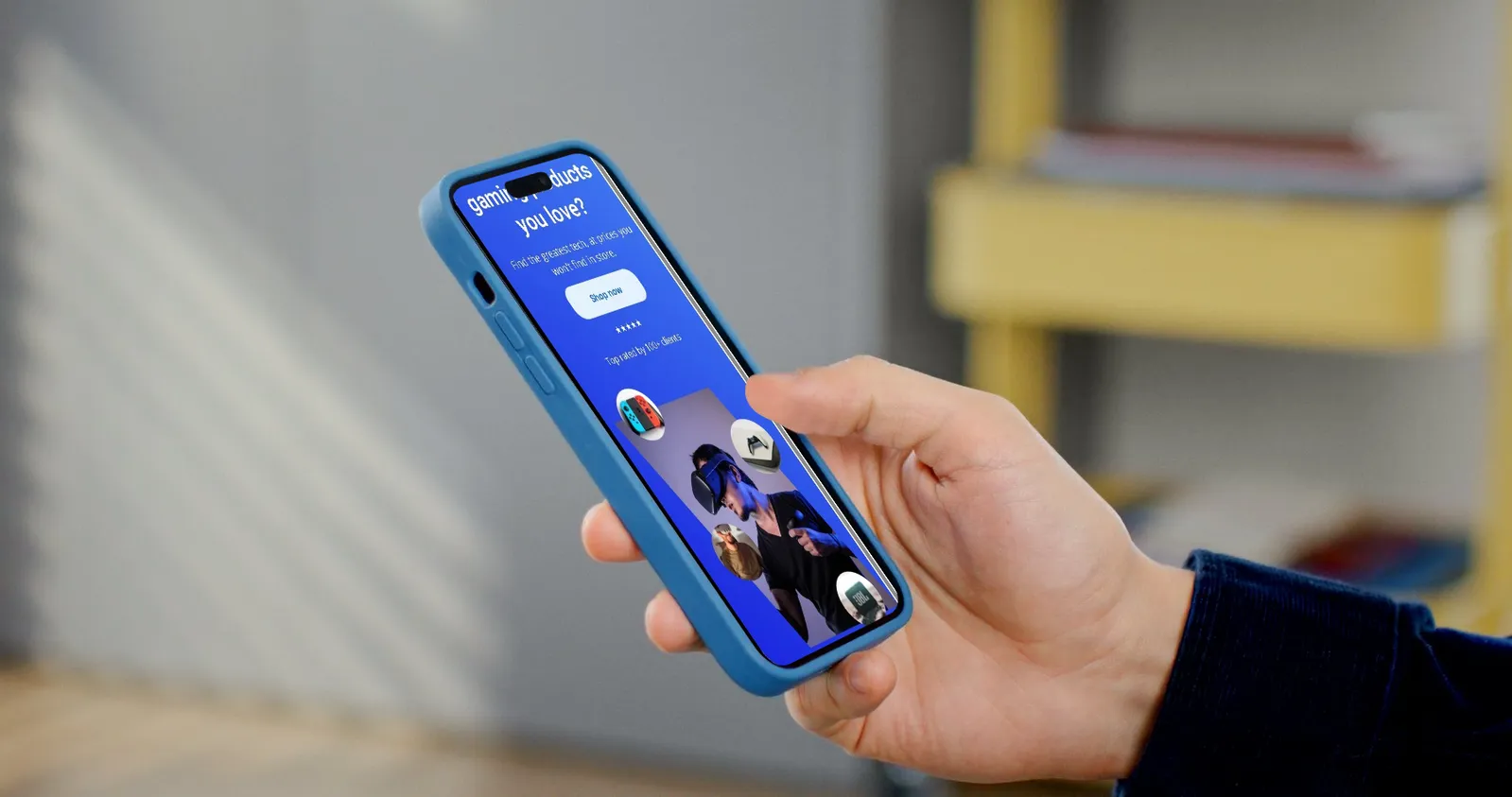 Mobile mockup game tech